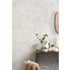 Fibo | White Marble Tile Effect Panel