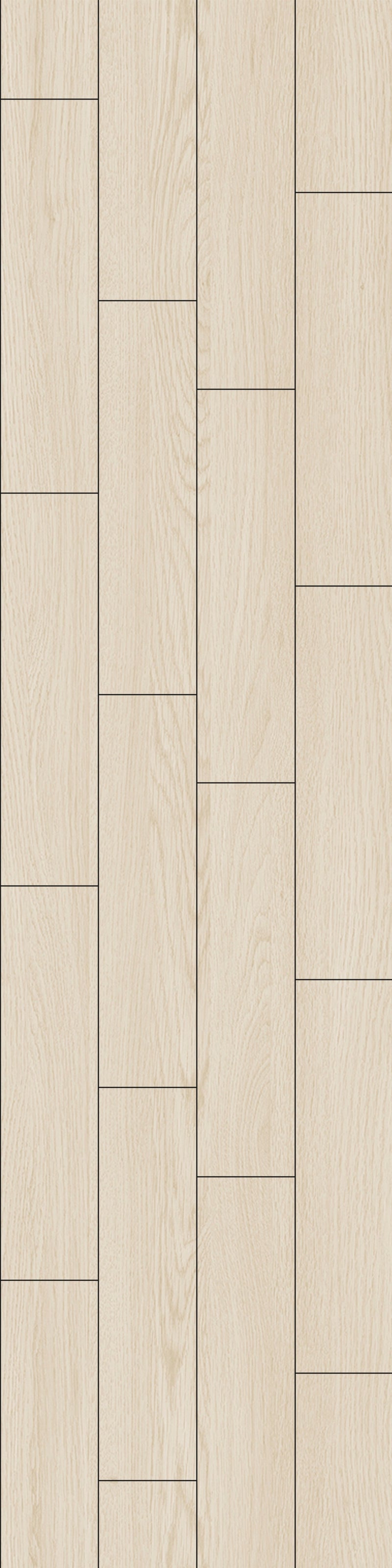 Fibo | Light Wood Vert Plank Tile Wall Panel