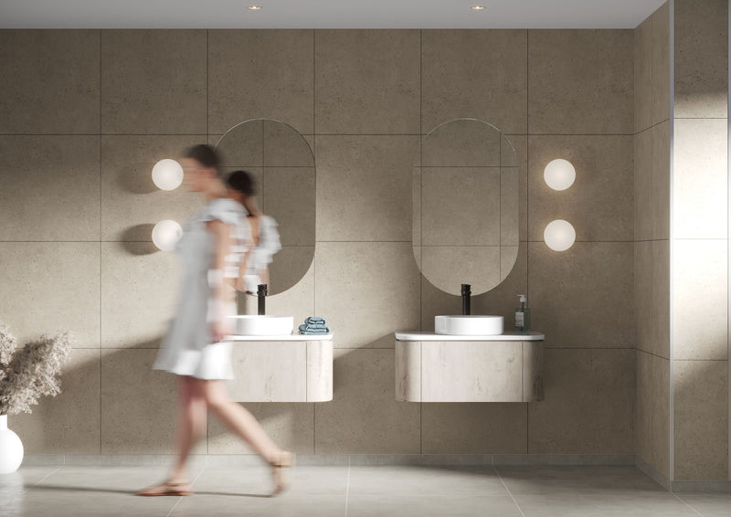 Fibo | Rough Cement Tile Wall Panel