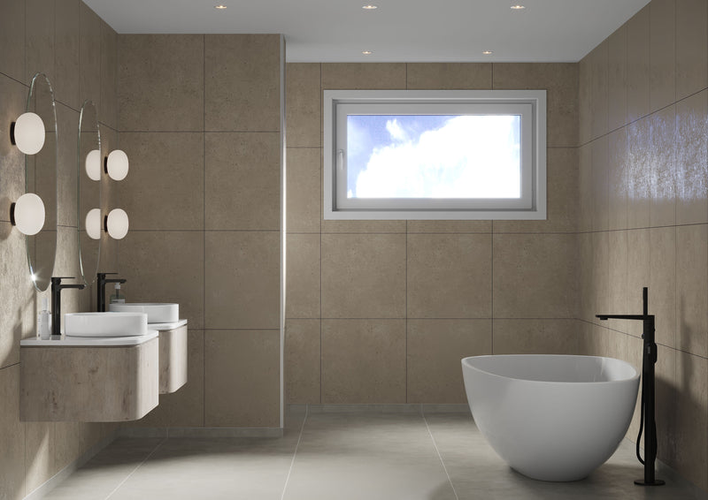 Fibo | Rough Cement Tile Wall Panel