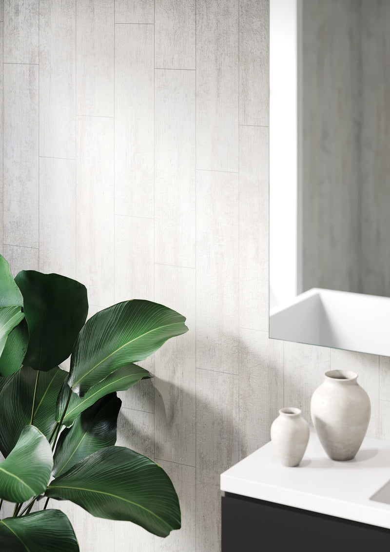 Fibo | Shabby Chic (Vertical Plank) Tile Effect Panel