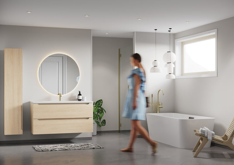 Fibo | Light Grey Wall Panel