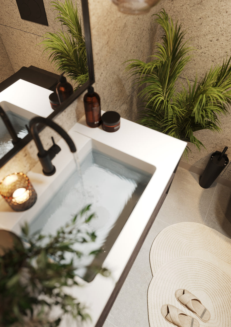 Fibo | Pebble Granite Tile Panel