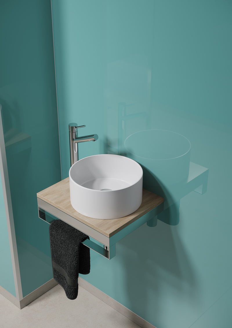 Fibo | Aquamarine Wall Panel