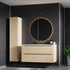 Fibo | Black Silk Hexagon Panel