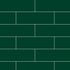 Fibo | Bottle Green Metro Brick Tile Wall Panel