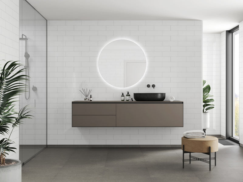 Fibo | Denver White Metro Brick Panel