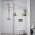 Fibo | Denver White Chevron Tile Wall Panel
