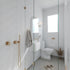 Fibo | Denver White Chevron Tile Wall Panel
