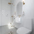 Fibo | Denver White Elongated Hex Tile Wall Panel