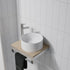 Fibo | Denver White Stacked Subway Tile Wall Panel