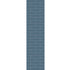 Fibo | Dusty Blue Metro Brick Tile Wall Panel