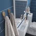Fibo | Dusty Blue Metro Brick Tile Wall Panel