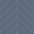 Fibo | Dusty Blue Chevron Tile Wall Panel