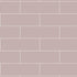Fibo | Dusky Pink Metro Brick Tile Wall Panel