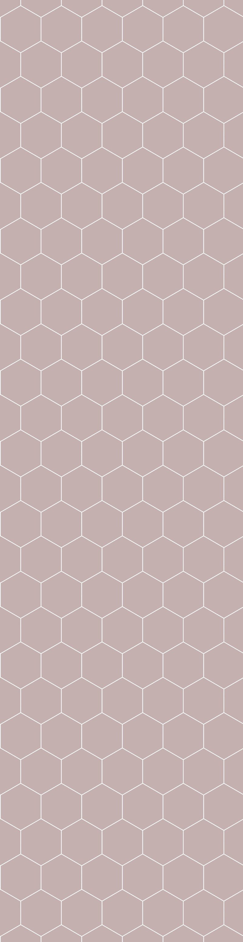 Fibo | Dusky Pink Hexagonal Tile Wall Panel