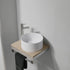 Fibo | Grey Cement Chevron Tile Wall Panel