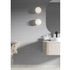 Fibo | Medium Grey Brick Panel
