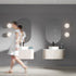 Fibo | Medium Grey Brick Panel
