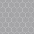 Fibo | Medium Grey Hexagonal Panel