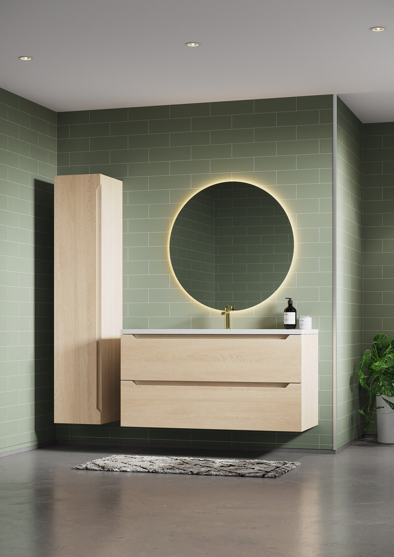 Fibo | Olive Green Metro Brick Panel