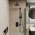 Fibo | Rough Cement Hexagonal Tile Wall Panel
