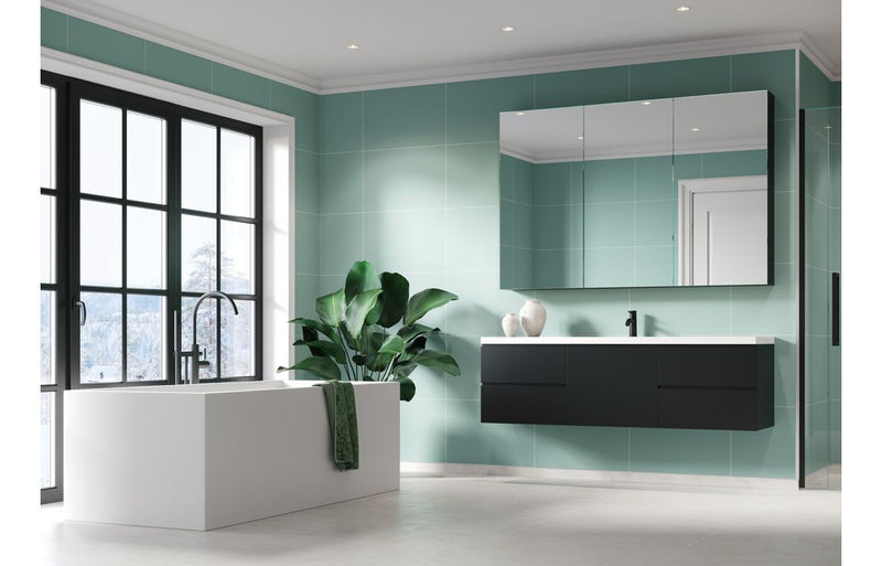 Fibo | Aqua Mint Tile Wall Panel