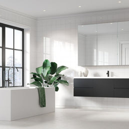 Fibo | Denver White Tile Wall Panel