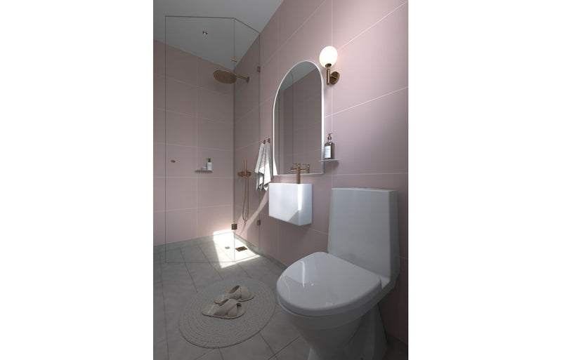 Fibo | Dusky Pink Tile Wall Panel