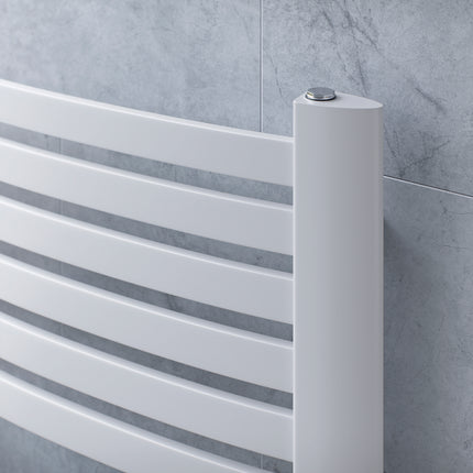 Eucotherm Fino Towel Radiator - White