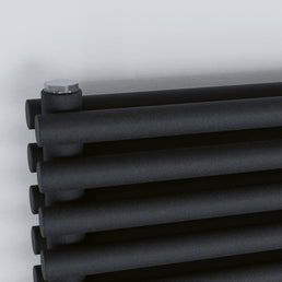 Eucotherm Gaja Duo Horizontal Radiator - Textured Matte Anthracite