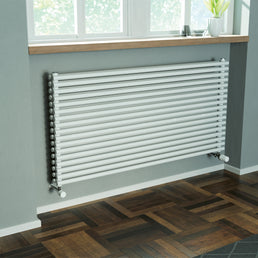 Eucotherm Gaja Duo Horizontal Radiator - White