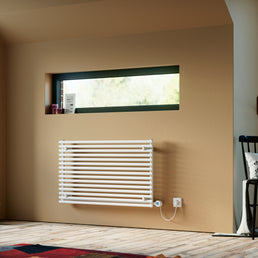 Eucotherm Gaja Electro Horizontal Radiator - White