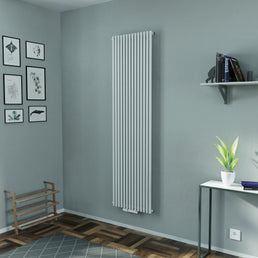 Eucotherm Gaja Single Vertical Radiator - White