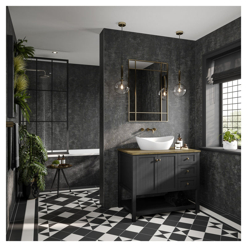 Graphite Elements | Multipanel Bathroom Wall Panels