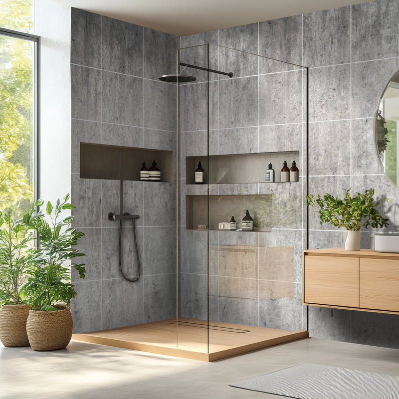 DuraPanel 5000 Gunmetal Shimmer - Tile Effect