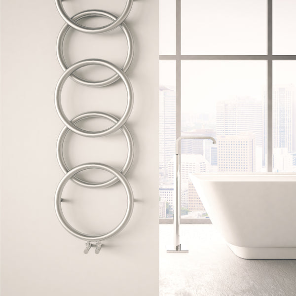 Carisa - Halo Stainless Steel Towel Radiator