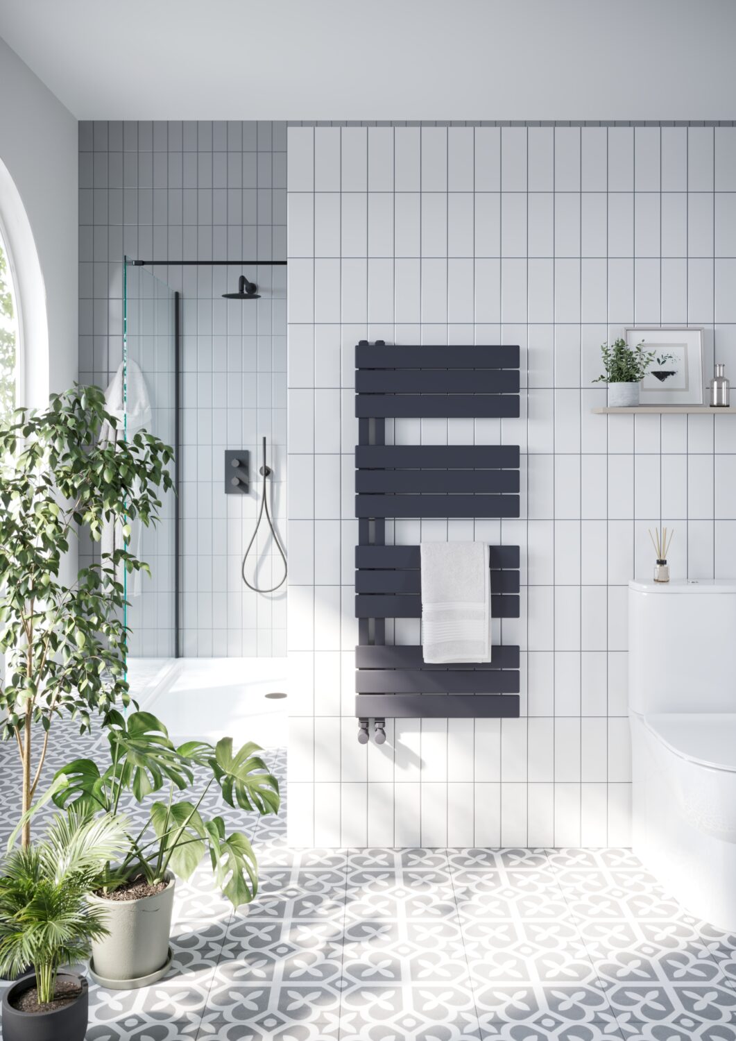 Thames Designer Towel Radiator | Scudo – Bath & More UK