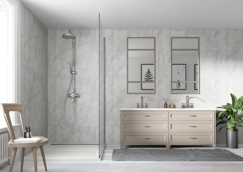 Himalayan Marble Elite | Wetwall Bathroom Wall Panels