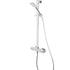 Tavistock Index Cool Touch Dual Outlet Bar Shower System - Chrome