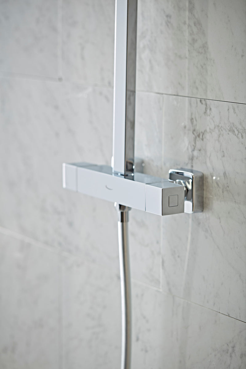 Tavistock Index Cool Touch Dual Outlet Bar Shower System - Chrome
