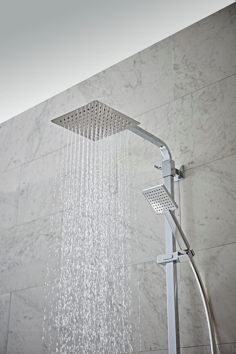 Tavistock Index Cool Touch Dual Outlet Bar Shower System - Chrome