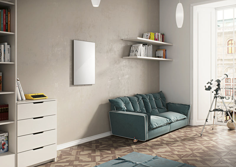 Eucotherm White Glass Panel Infrared Heater