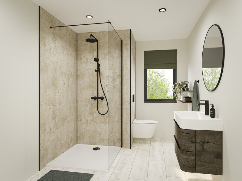 Mereva Wetlock Warm Stone Wall Panel
