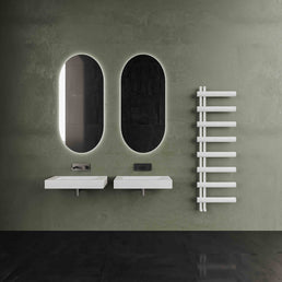 Carisa - Moon L Aluminium Towel Radiator