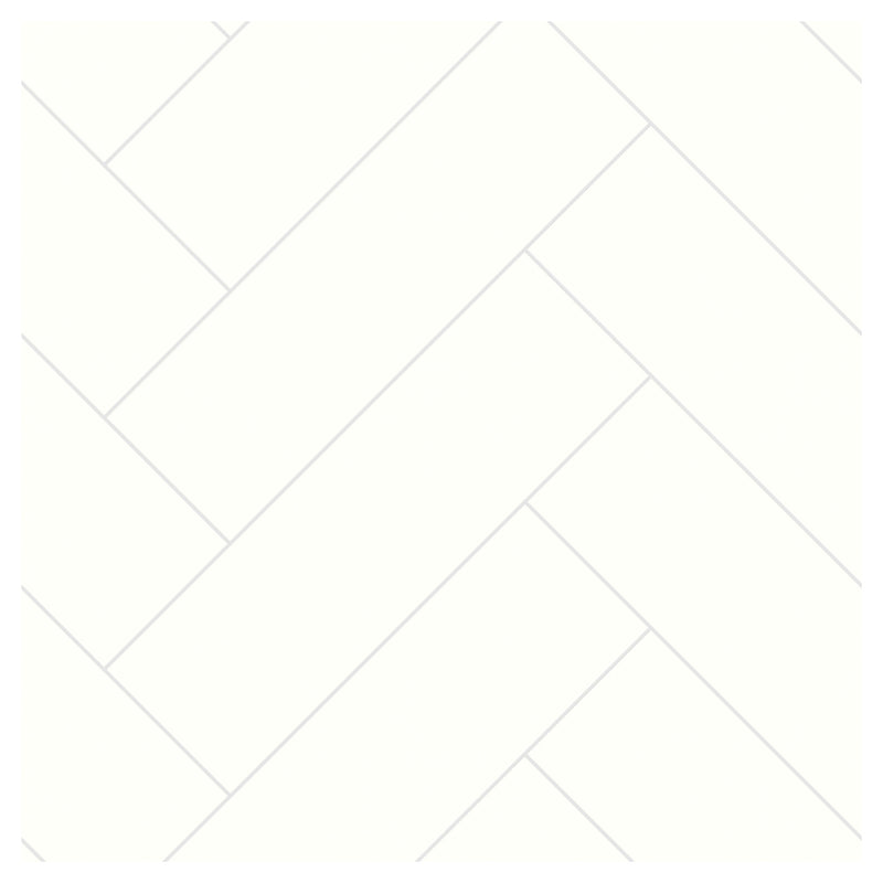 Alpine White Herringbone Tile | Multipanel Bathroom Wall Panels