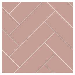 Antique Rose Herringbone Tile | Multipanel Bathroom Wall Panels