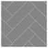 Dust Grey Herringbone Tile | Multipanel Bathroom Wall Panels