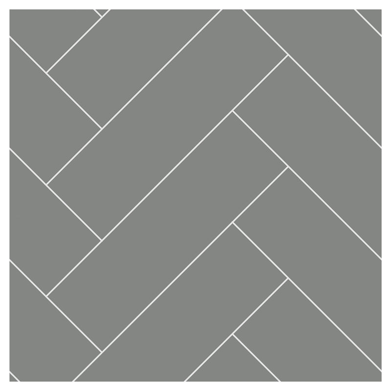 Dust Grey Herringbone Tile | Multipanel Bathroom Wall Panels