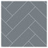 Monument Grey Herringbone Tile | Multipanel Bathroom Wall Panels